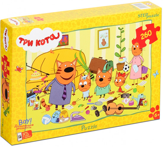 Пазл «Три кота»