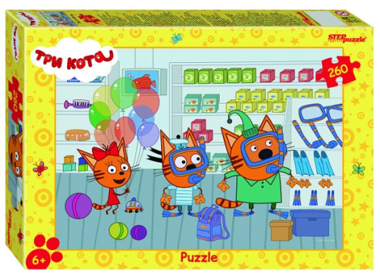 Пазл «Три кота. Новые истории»
