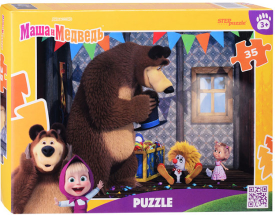 Пазл «Маша и Медведь»