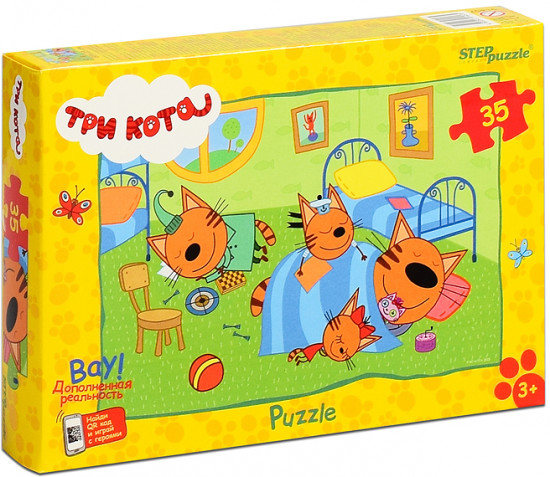 Пазл «Три кота»