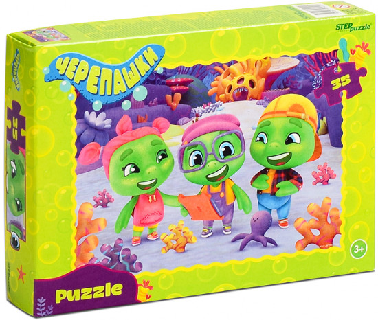 Пазл «Черепашки»