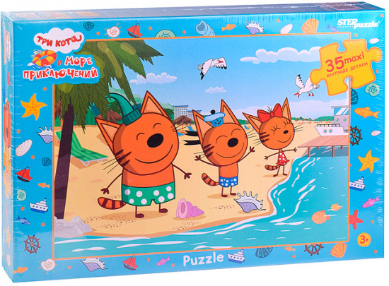 Пазл «Три кота»