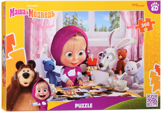 Пазл «Маша и Медведь»