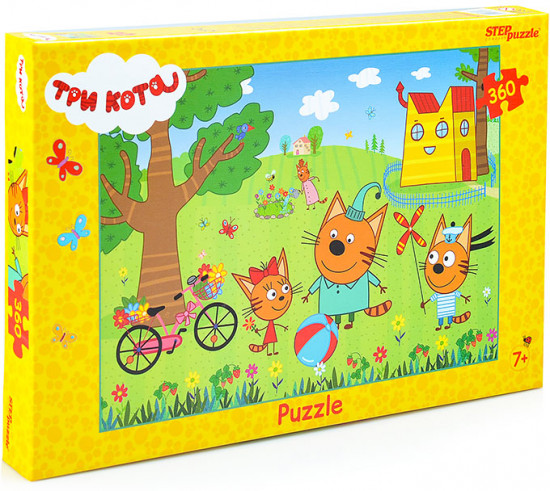 Пазл «Три кота»