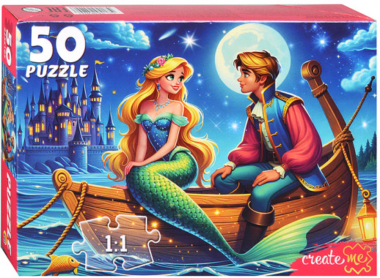 Пазл «Русалочка и принц»