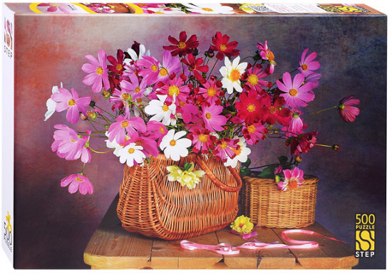 Пазл «Букет космей»