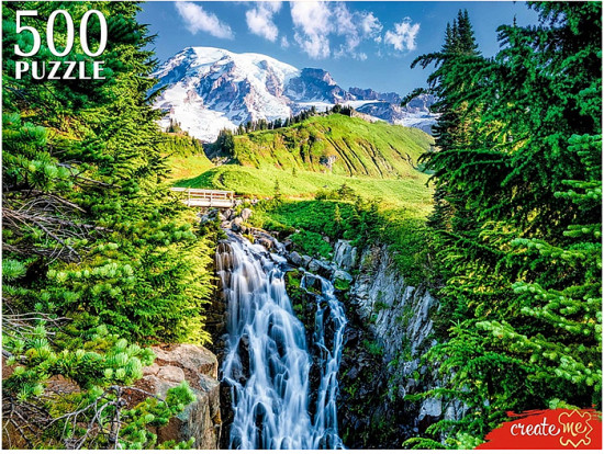 Пазл «Весна в горах»