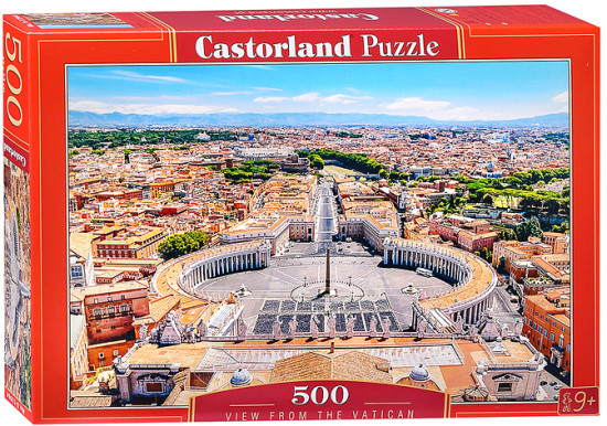 Пазл «Вид на Ватикан»
