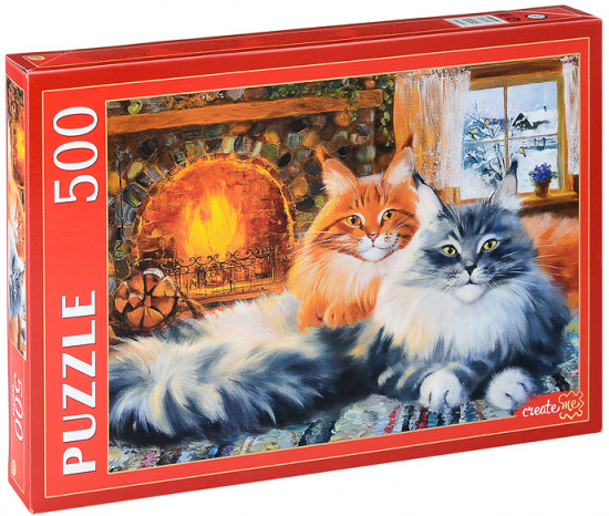 Пазл «Г. Котинова. У камина. На даче»