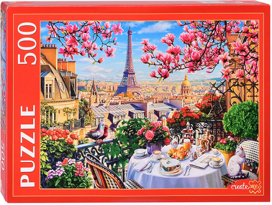 Пазл «Завтрак в париже»