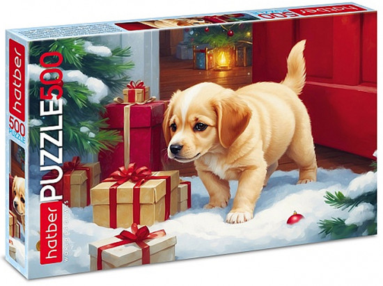 Пазл «Любопытный щенок»