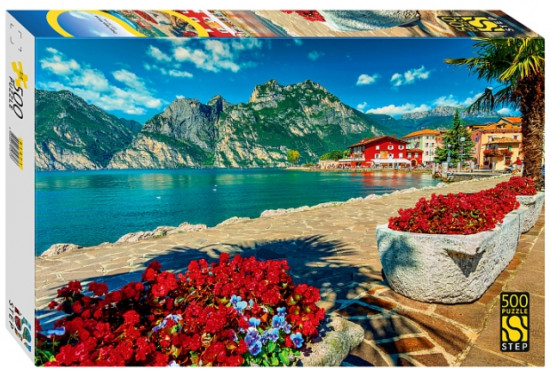 Пазл «Озеро Гарда, Италия»
