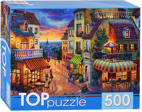 Пазл «Парижская улица»