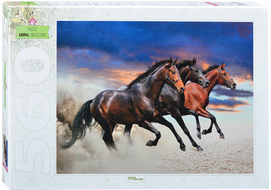 Пазл «Лошади»