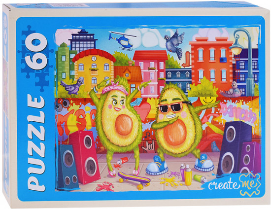 Пазл «Авокадо-сити»