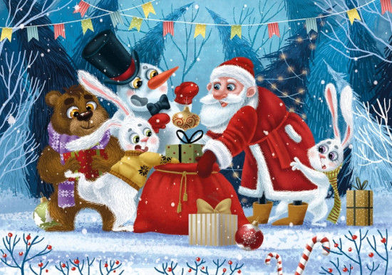 Пазл «Мешок подарков»