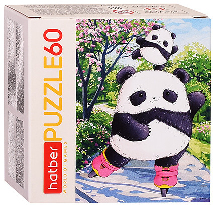 Пазл «Плюшевые панды»