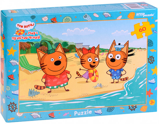 Пазл «Три кота»