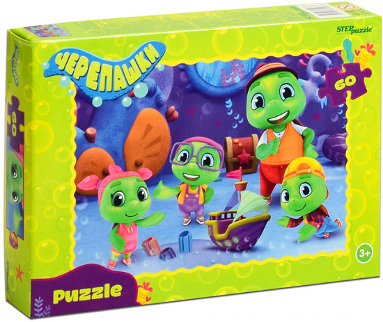 Пазл «Черепашки»