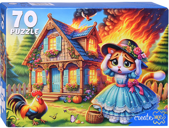 Пазл «Кошкин дом»