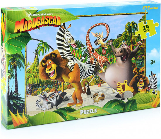 Пазл «Мадагаскар-3»