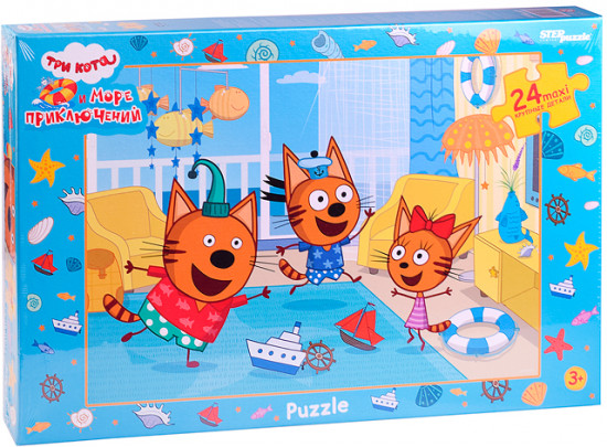 Пазл «Три кота»