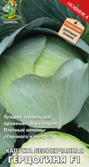 Семена капусты белокочанной «Герцогиня F1»