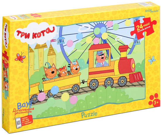 Пазл «Три кота»