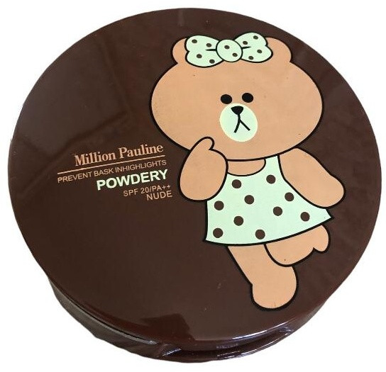 Пудра для лица «Powdery Cake», оттенок № 02 бежевый