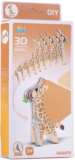 Пазл 3D «Жираф»