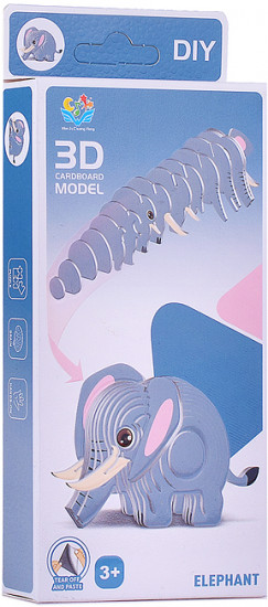 Пазл 3D «Слон»