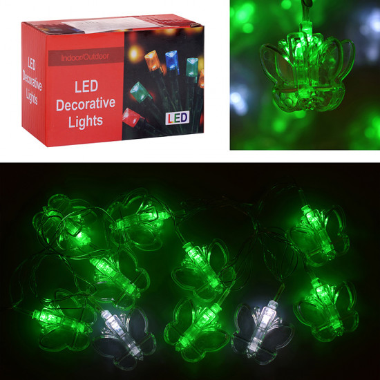 Электрогирлянда-прищепка «Бабочки»