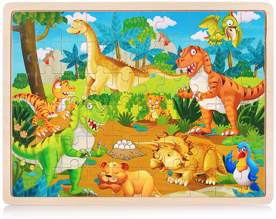 Пазл «Парк динозавров»