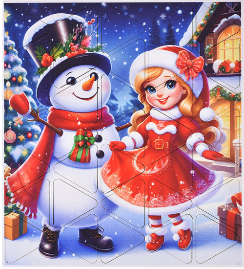 Пазл «Снегурочка»