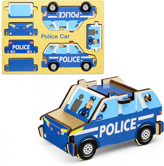 Пазл «Полицейская машина»