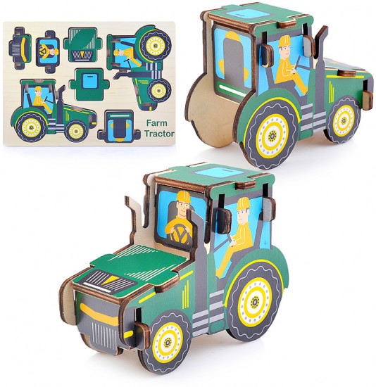 Пазл «Трактор»