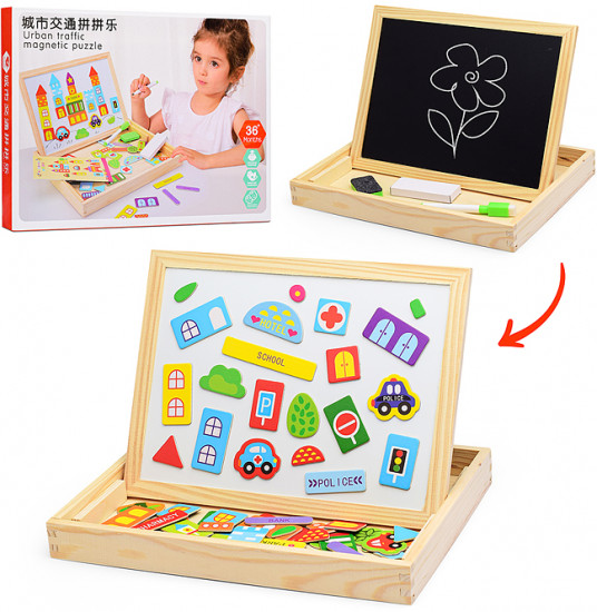 Пазл магнитный «Город»