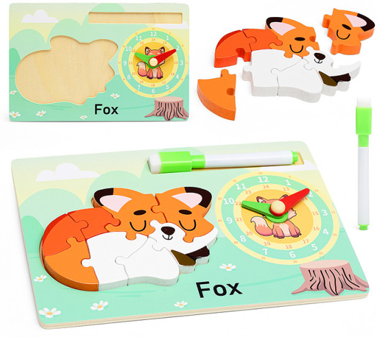 Пазл-вкладыш «Животные»