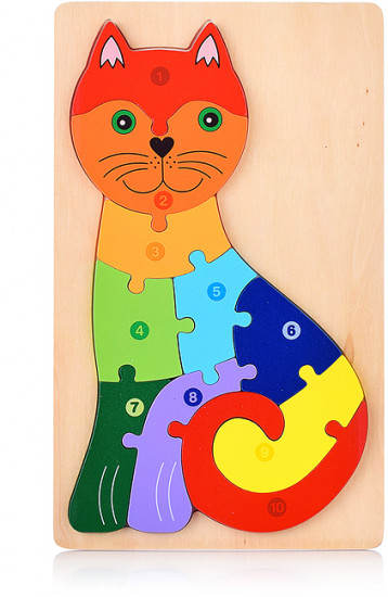 Пазл-вкладыш «Лисичка»