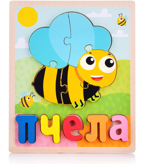 Пазл-вкладыш «Пчела»