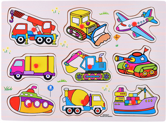 Пазл-вкладыш «Транспорт»