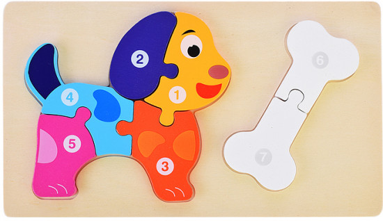 Пазл-вкладыш «Щенок»