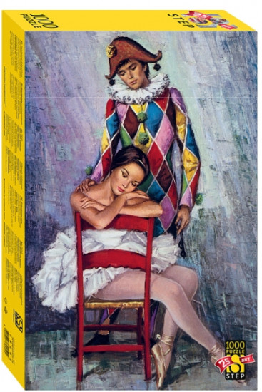 Пазл «Арлекин и балерина»