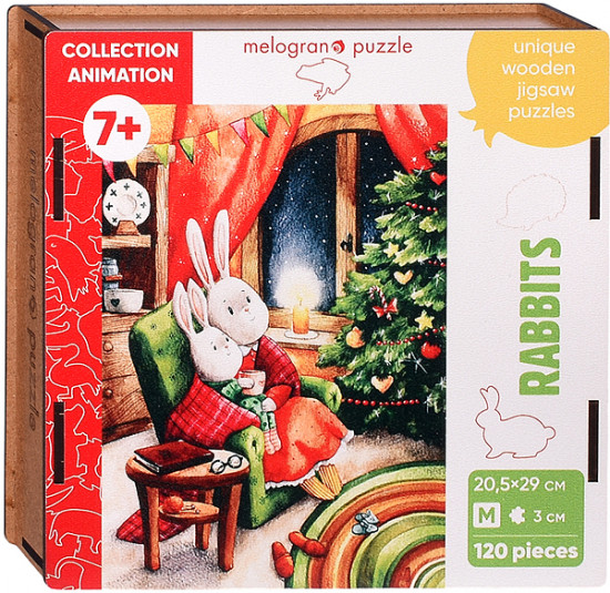 Пазл «Новогодняя елка»