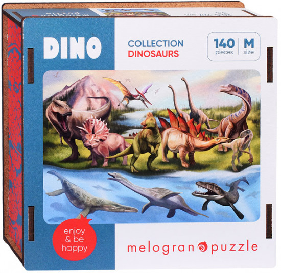 Пазл «Мир динозавров»