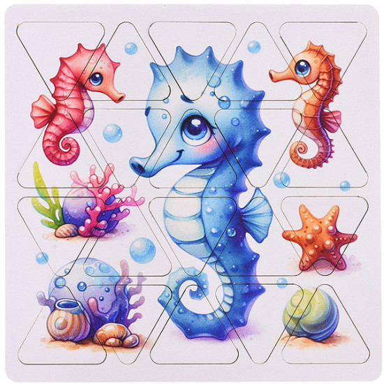 Пазл «Морской котёнок»