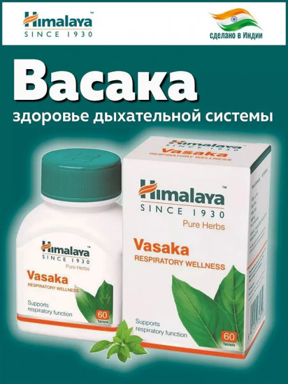 Препарат для здоровья дыхательной системы и от респираторных заболеваний «Vasaka»