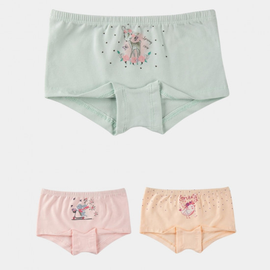 Трусики-полушорты для девочек комплект