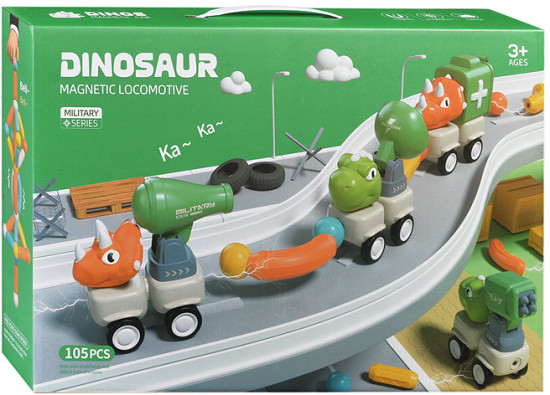 Конструктор магнитный «Динозавры»