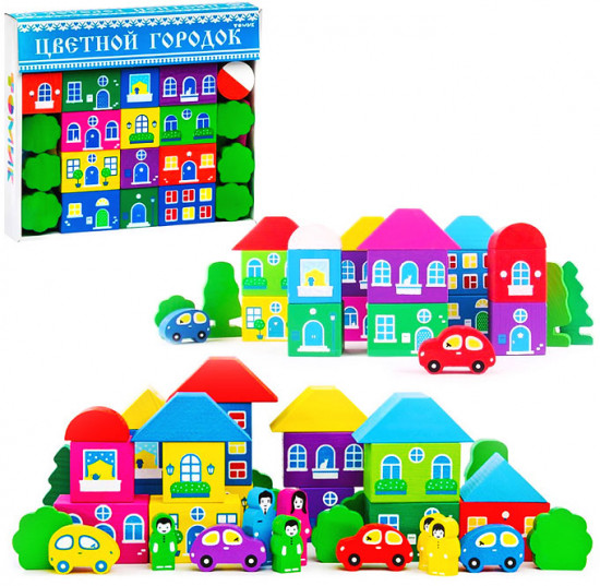Конструктор «Цветной городок»